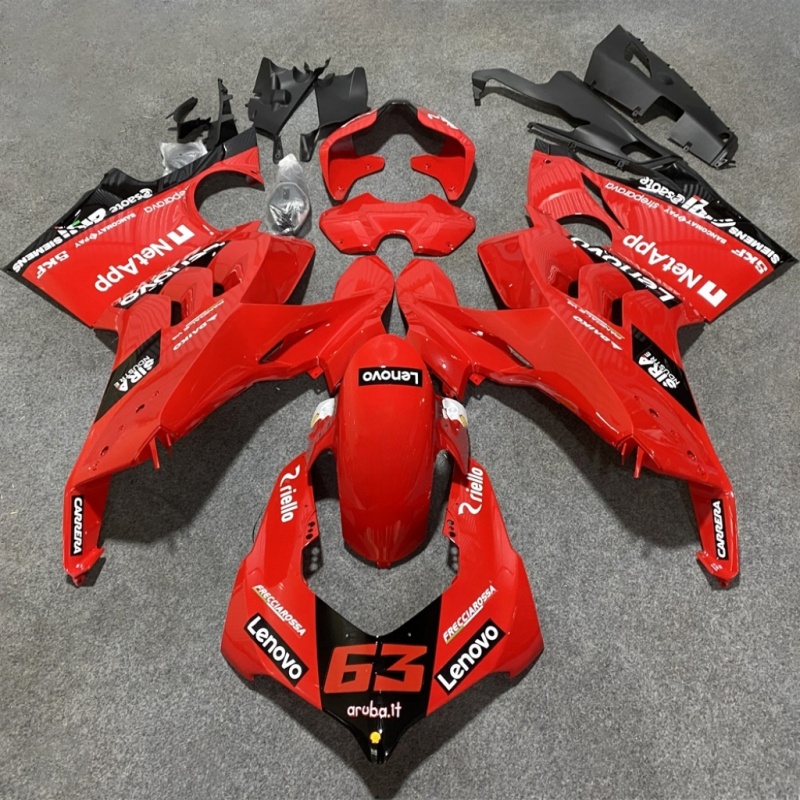 Complete High Grade Motorcycle Fairing Kit for Ducati panigaie v4 2021 202 ABS Plastic Injection Mold Bodywork Set
