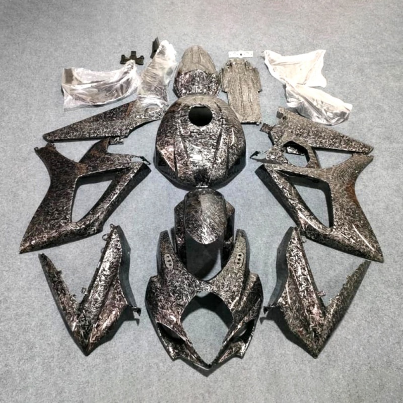 Complete Motorcycle Fairing Set for Suzuki GSX-R1000 K7 2007 2008 – Aftermarket Injection Molded Bodywork Strong and Impact Resistant