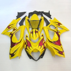 Complete Fairing Kit for Suzuki GSXR1000 K7 2007-2008 – High-Quality ABS Plastic, Injection Molded, 100% Fitment, Custom Paint Options