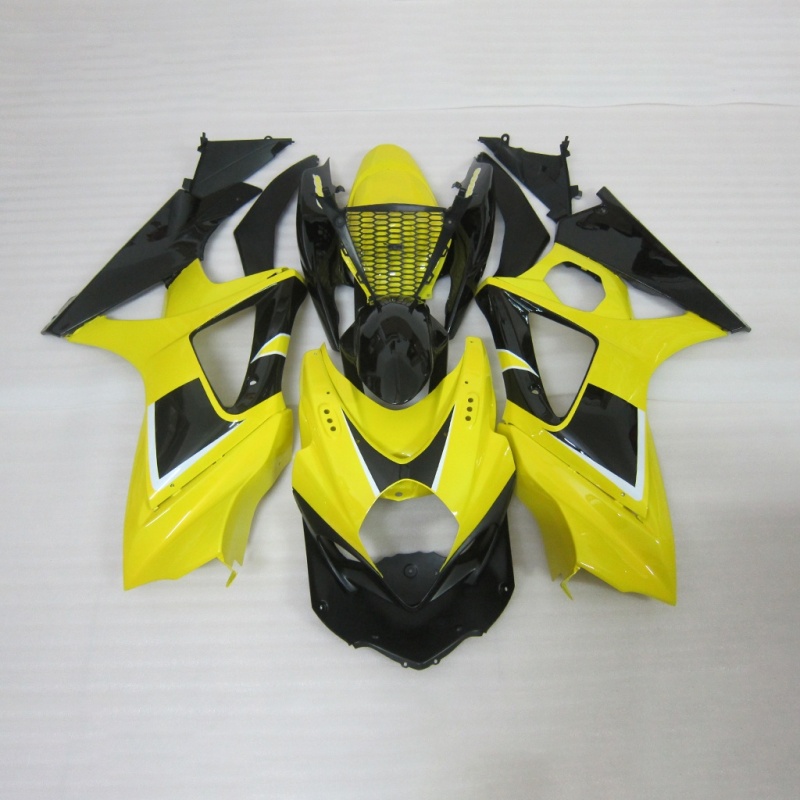 High-Quality Fairing Panel Kit for Suzuki GSXR1000 K7 2007-2008 – ABS Plastic, Injection Molded, Custom Paint, 100% Fitment