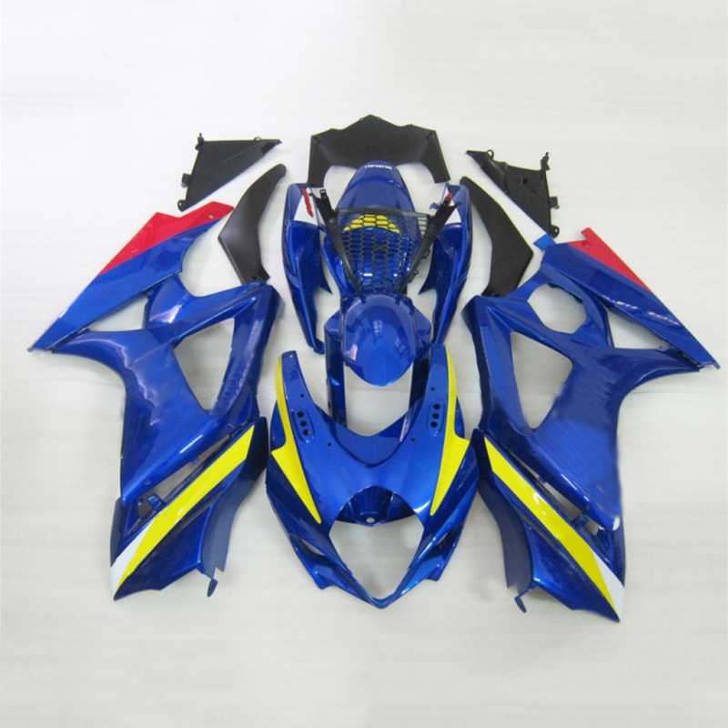 High-Quality Fairing Panel Kit for Suzuki GSXR1000 K7 2007-2008 – ABS Plastic, Injection Molded, Custom Paint, 100% Fitment