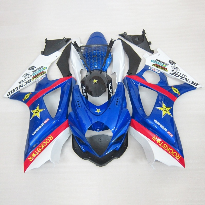 Motorcycle Fairing Kit for Suzuki GSXR1000 K7 2007 2008 – Injection Molded ABS, Perfect Fit, Customizable, Aftermarket Replacement