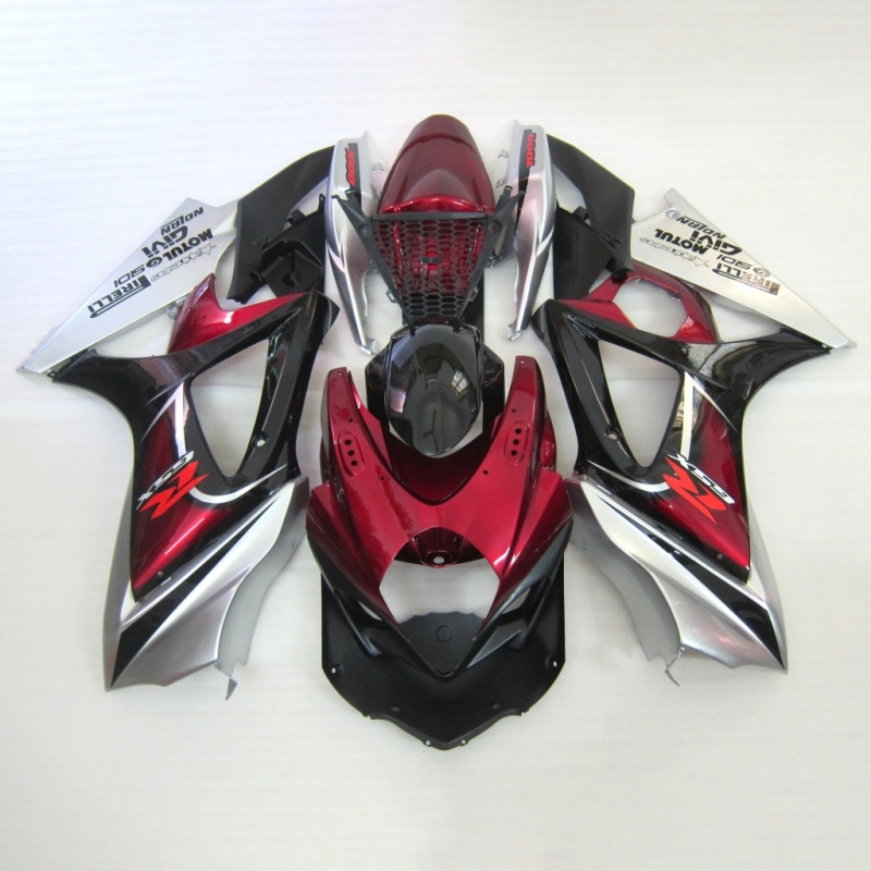 Complete Fairing Kit for Suzuki GSXR1000 K7 2007-2008 – High-Quality ABS Plastic, Injection Molded, 100% Fitment, Custom Paint Options