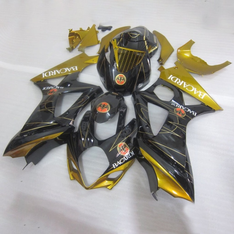 Complete Fairing Kit for Suzuki GSXR1000 K7 2007-2008 – High-Quality ABS Plastic, Injection Molded, 100% Fitment, Custom Paint Options
