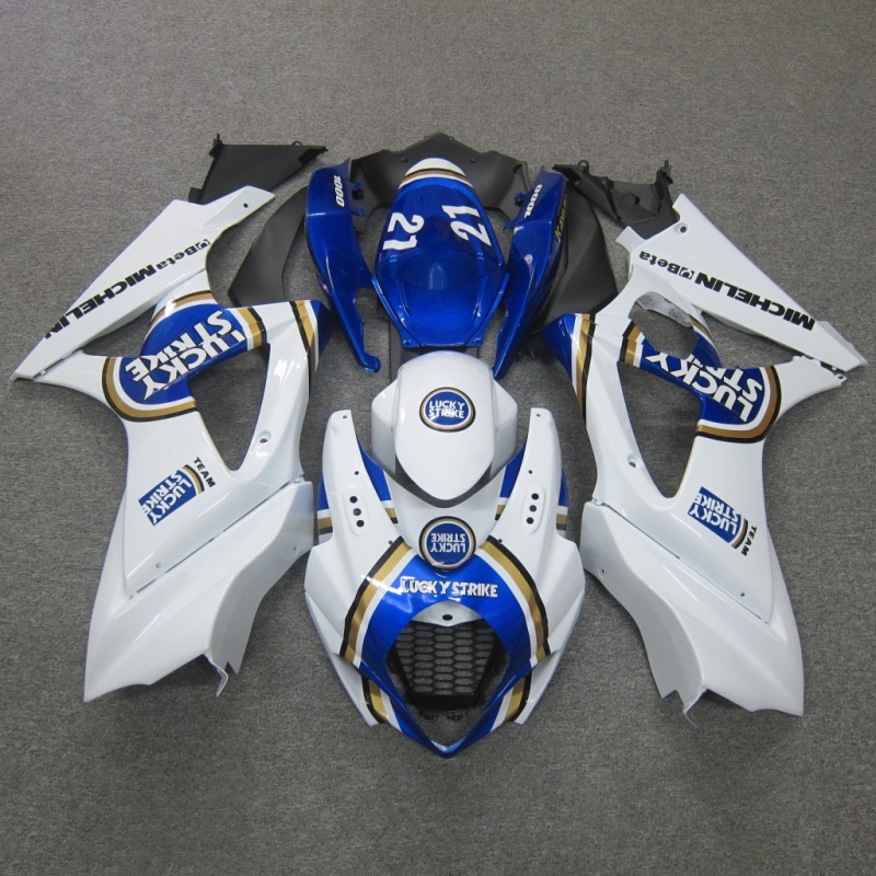 ABS Fairing Body Kit for Suzuki GSXR1000 K7 2007-2008 – Injection Molded, Perfect Fit, Aftermarket Replacement, Customizable Design