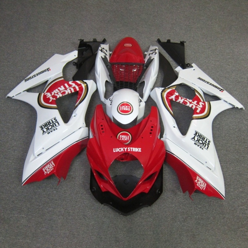 ABS Fairing Body Kit for Suzuki GSXR1000 K7 2007-2008 – Injection Molded, Perfect Fit, Aftermarket Replacement, Customizable Design