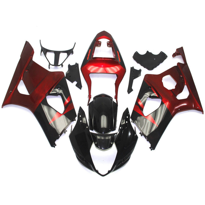 ABS Plastic Fairing Kit for Suzuki GSXR1000 2003-2004 K3 Multiple Designs Customizable High-Quality Body Kit