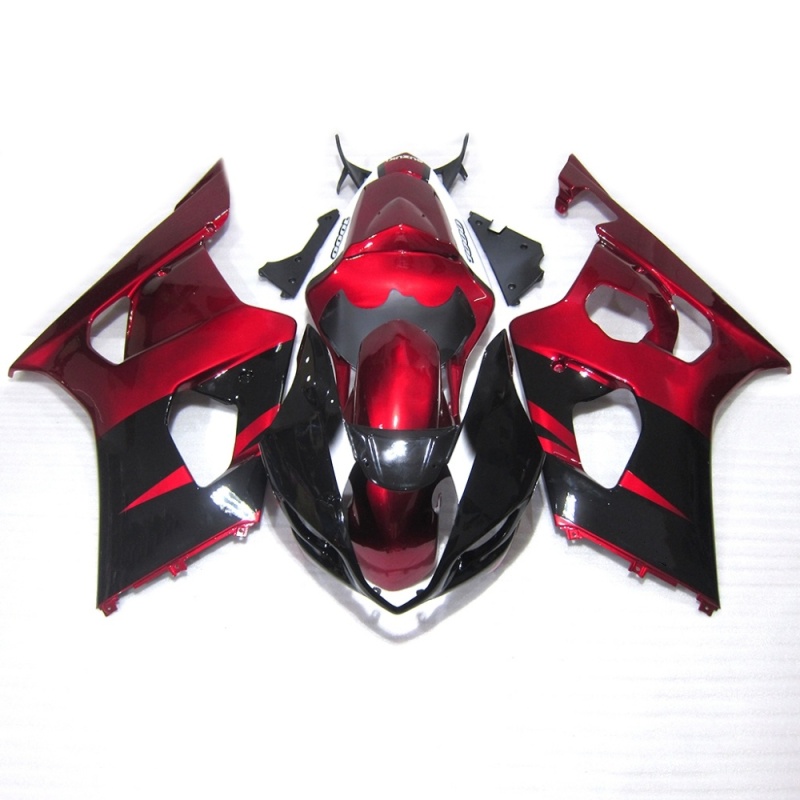 For GSXR1000 2003-2004 K3 Suzuki Perfect Fit ABS Plastic Injection Molded Panel Kit Customizable Aftermarket Fairing