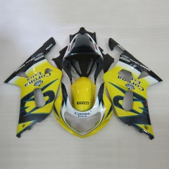 High-Quality Fairing Kit for Suzuki GSXR600 750 2001-2003, ABS Plastic Injection Molded Panel Kit, Customizable Aftermarket Bodywork