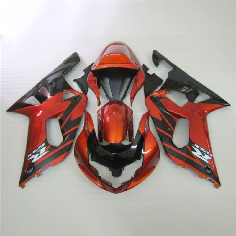 Motorcycle Fairing Kit for Suzuki GSXR600 750 2001-2003 K1, Custom Design ABS Plastic Injection Molded Set, Durable Replacement Bodywork