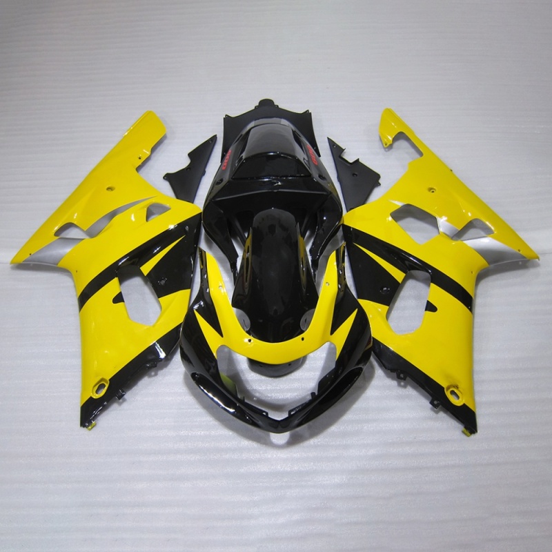 Motorcycle Fairing Kit for Suzuki GSXR600 750 2001-2003 K1, Custom Design ABS Plastic Injection Molded Set, Durable Replacement Bodywork