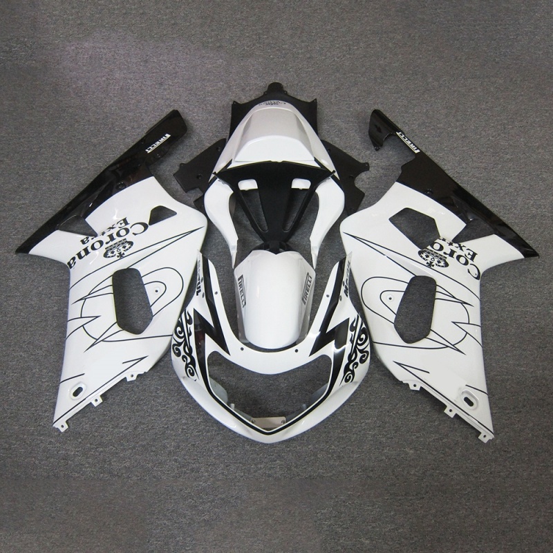Motorcycle Fairing Kit for Suzuki GSXR600 750 2001-2003 K1, Custom Design ABS Plastic Injection Molded Set, Durable Replacement Bodywork