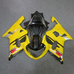 Motorcycle Fairing Set for Suzuki GSXR600 750 2001-2003 K1, Carbon Fiber Style ABS Plastic Body Kit, Perfect Fit