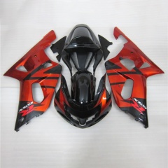 Customizable Fairing Kit for Suzuki GSXR600 750 2001-2003 K1, ABS Plastic Injection Molded Bodywork, Carbon Fiber Look, Perfect Fit