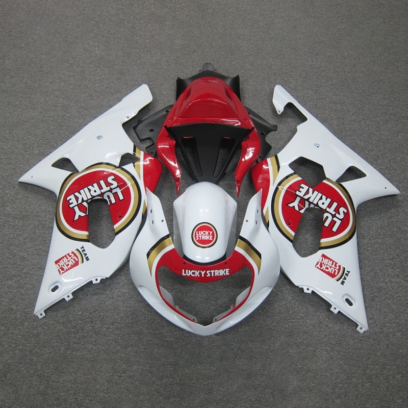 Customizable Fairing Kit for Suzuki GSXR600 750 2001-2003 K1, ABS Plastic Injection Molded Bodywork, Carbon Fiber Look, Perfect Fit