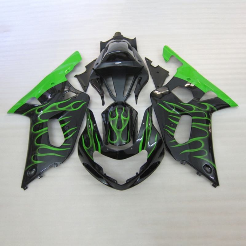 Motorbike Fairing Kit for Suzuki GSXR600 750 2001-2003 K1, High-Quality Carbon Fiber Look, Perfect Fit, Customizable Replacement