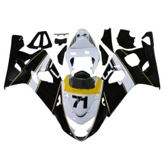 Motorcycle Fairing Kit for Suzuki GSXR600 750 2004 2005 K4, High-Performance ABS Plastic, Carbon Fiber Look, Perfect Fit
