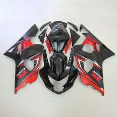 Motorbike Fairings for Suzuki GSXR600 750 2004-2005 K4, ABS Plastic Bodywork, Carbon Fiber Look, High Durability