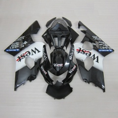 Motorbike Fairings for Suzuki GSXR600 750 2004-2005 K4, ABS Plastic Bodywork, Carbon Fiber Look, High Durability