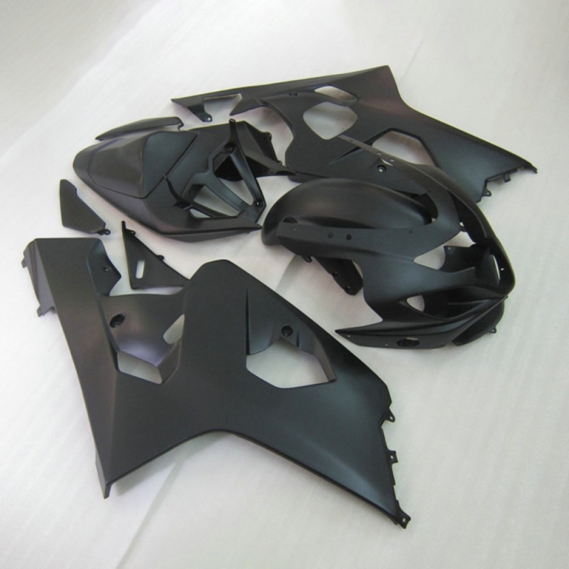 ABS Plastic Fairing Kit for Suzuki GSXR600 750 2004-2005 K4 Red Flames, Aftermarket Injection Molded Body Kit, Multiple Designs