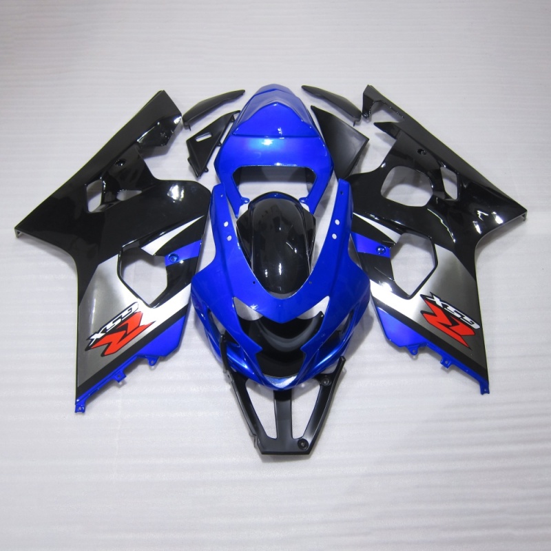 Motorbike Fairings for Suzuki GSXR600 750 2004-2005 K4, ABS Plastic Bodywork, Carbon Fiber Look, High Durability