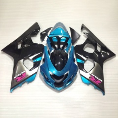 Motorbike Fairings for Suzuki GSXR600 750 2004-2005 K4, ABS Plastic Bodywork, Carbon Fiber Look, High Durability