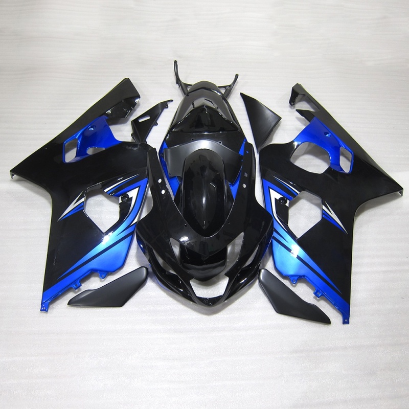 Motorbike Fairings for Suzuki GSXR600 750 2004-2005 K4, High-Quality ABS Panel Kit, Carbon Fiber Look, Customizable Aftermarket