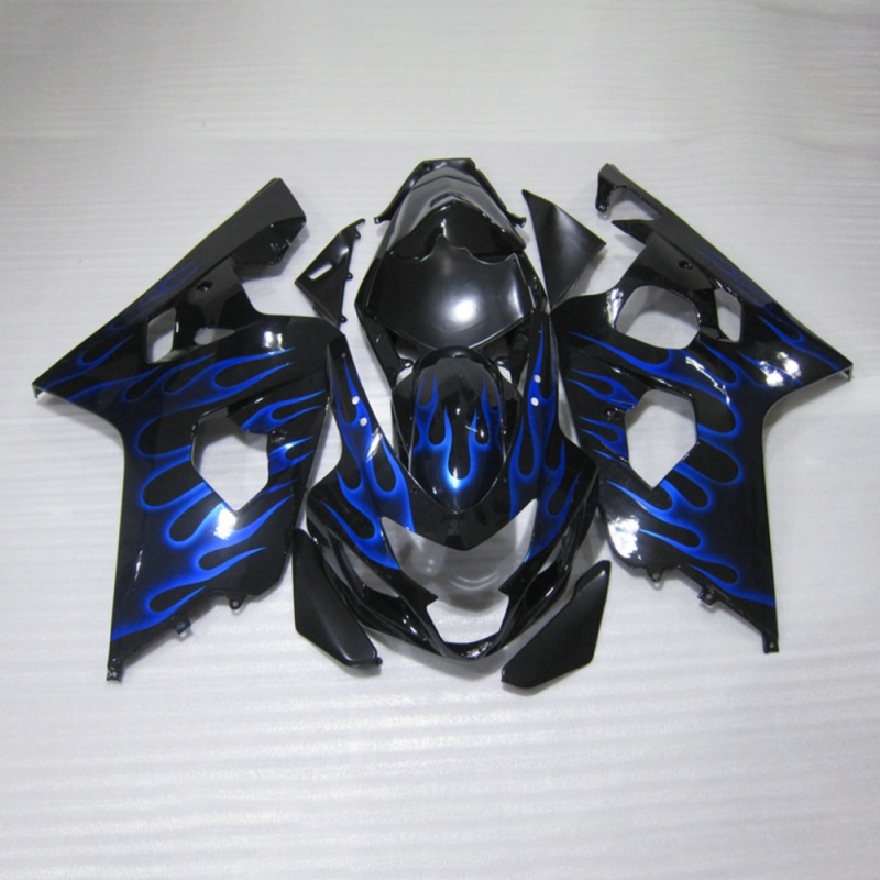 Motorbike Fairings for Suzuki GSXR600 750 2004-2005 K4, High-Quality ABS Panel Kit, Carbon Fiber Look, Customizable Aftermarket