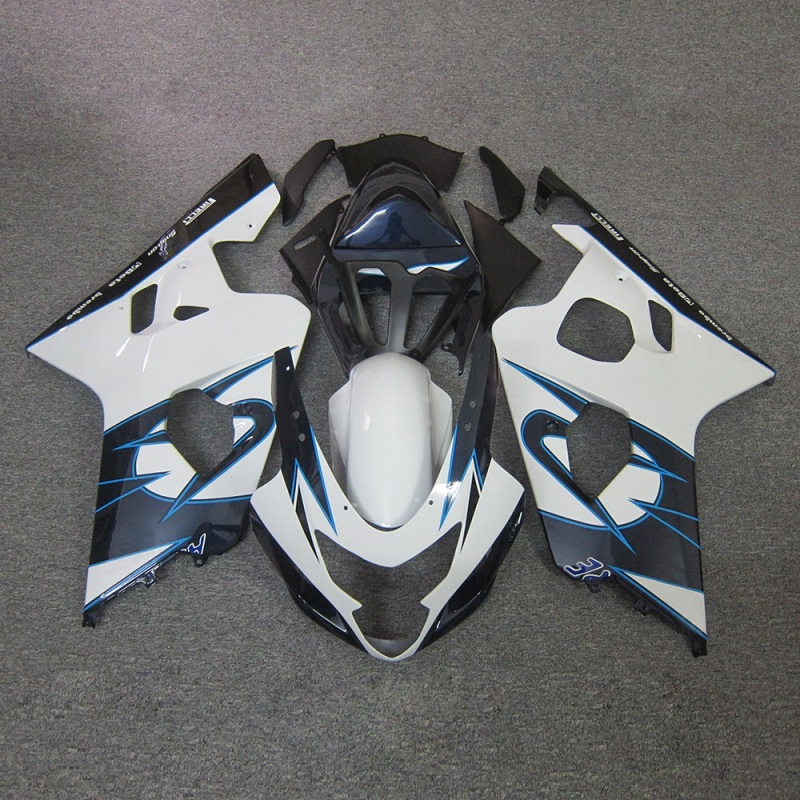 Fairing Set for Suzuki GSXR600 750 2004-2005 K4, High-Performance ABS Plastic bodywork, Carbon Fiber Look, Customizable Design