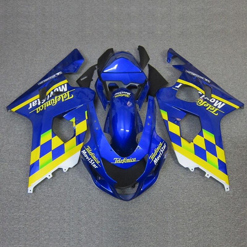 Motorbike Fairings for Suzuki GSXR600 750 2004-2005 K4, High-Quality ABS Panel Kit, Carbon Fiber Look, Customizable Aftermarket