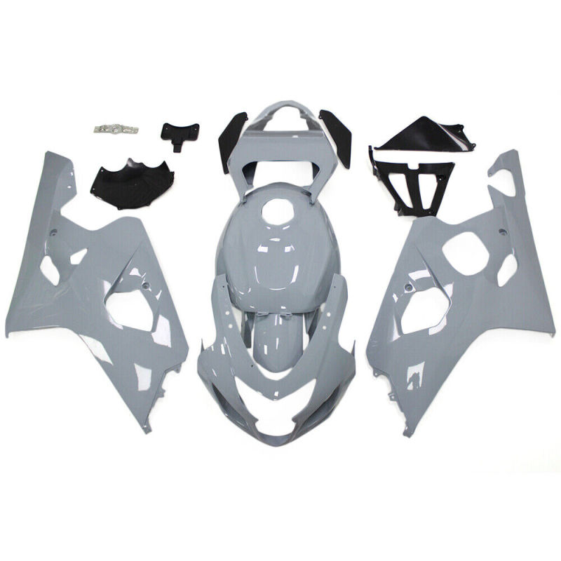 Motorcycle Fairing Kit for Suzuki GSXR600 750 2004 2005 K4, High-Performance ABS Plastic, Carbon Fiber Look, Perfect Fit