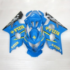ABS Fairing Set 2004-2005 Suzuki GSXR600 750 K4 Replacement panel kit - Aftermarket Customizable Design with Multiple Styles