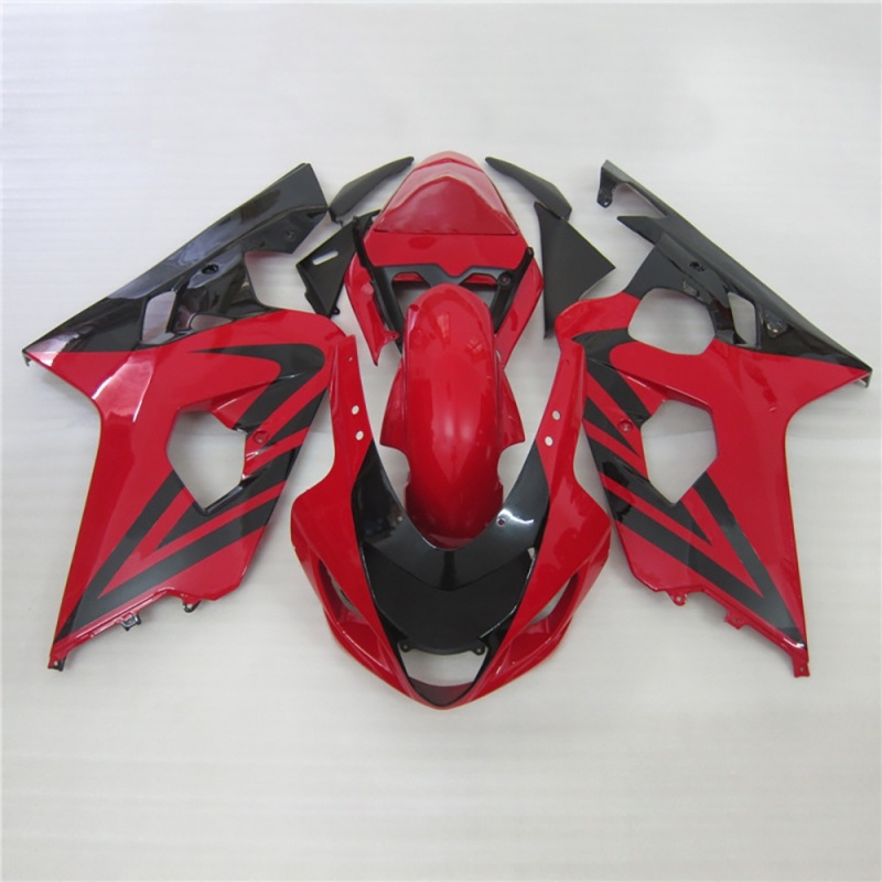 ABS Fairing Set 2004-2005 Suzuki GSXR600 750 K4 Replacement panel kit - Aftermarket Customizable Design with Multiple Styles