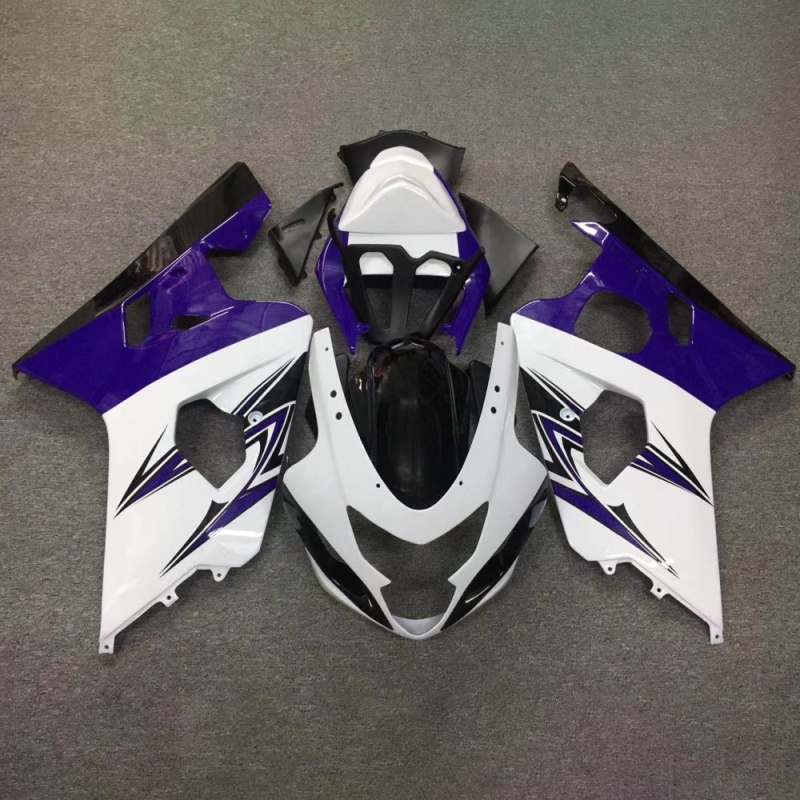 Aftermarket Motorcycle Fairing for 2004-2005 Suzuki GSXR600 750 K4  - ABS Plastic Carbon Fiber Look with Custom Fit and Durability