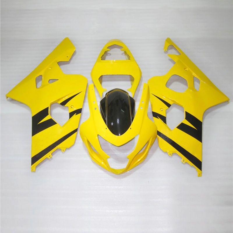 Custom for Suzuki GSXR600 750 K4 2004-2005 Motorcycle Fairing Kit- Carbon Fiber Look with Enhanced Durability and Lightweight Design