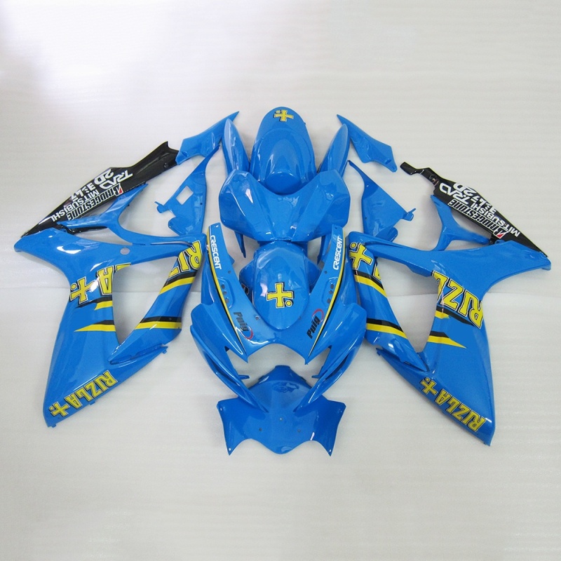 Customizable for Suzuki GSXR600 750 K6 2006 2007 Motorcycle Fairing Kit - Carbon Fiber Material with Lightweight Design and Multiple Designs