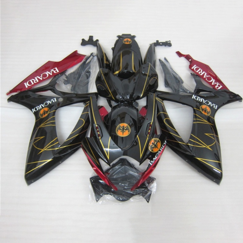 Customizable for Suzuki GSXR600 750 K6 2006 2007 Motorcycle Fairing Kit - Carbon Fiber Material with Lightweight Design and Multiple Designs