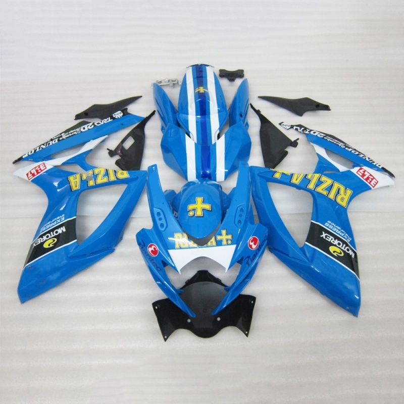 Customizable for Suzuki GSXR600 750 K6 2006 2007 Motorcycle Fairing Kit - Carbon Fiber Material with Lightweight Design and Multiple Designs