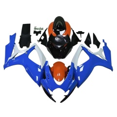 Customizable Fairing Kit for Suzuki GSXR600 750 2006 2007 K6, Injection Molded ABS Plastic Bodywork, Carbon Fiber Look, Perfect Fit
