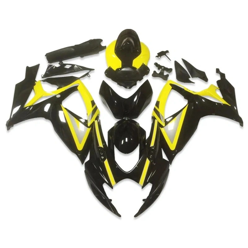 Fairing Kit for Suzuki GSXR600 750 2006 2007 K6, ABS Plastic Bodywork, Carbon Fiber Look, Perfect Fit, Customizable Design, High Durability