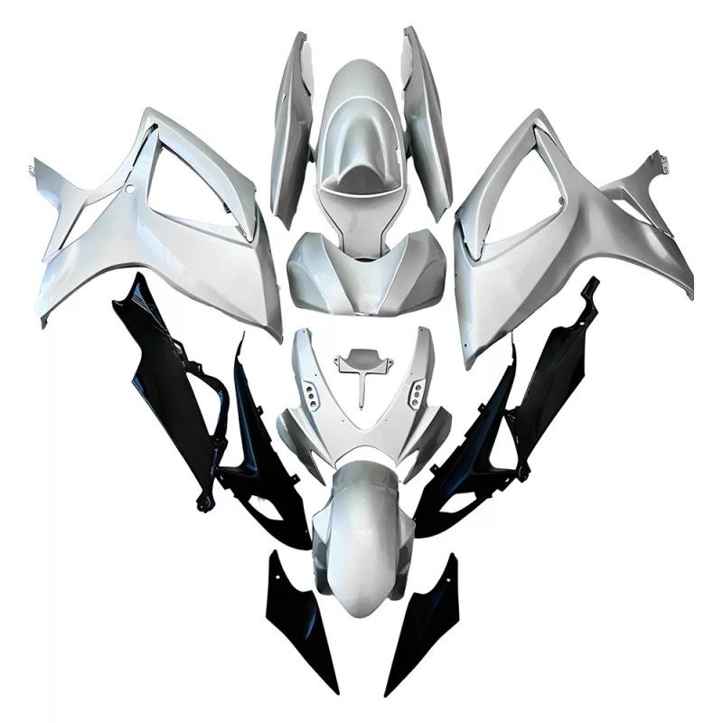 Aftermarket Fairing Kit for Suzuki GSXR600 750 2006 2007 K6, Premium Injection Molded Set, Carbon Fiber Look, Perfect Fit, Customizable