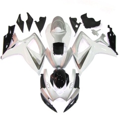 Aftermarket Fairing Kit for Suzuki GSXR600 750 2006 2007 K6, Premium Injection Molded Set, Carbon Fiber Look, Perfect Fit, Customizable