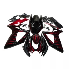 Fairing Kit for Suzuki GSXR600 750 2006 2007 K6, ABS Plastic Bodywork, Carbon Fiber Look, Perfect Fit, Customizable Design, High Durability