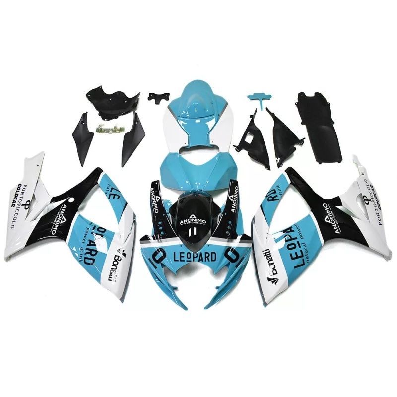 Motorbike Fairing Set for Suzuki GSXR600 750 K6 2006 2007, Lightweight ABS Body Kit, Carbon Fiber Look, Perfect Fit, Customizable Design