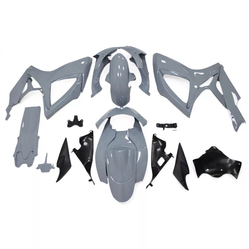 Aftermarket Fairing Kit for Suzuki GSXR600 750 2006 2007 K6, Premium Injection Molded Set, Carbon Fiber Look, Perfect Fit, Customizable