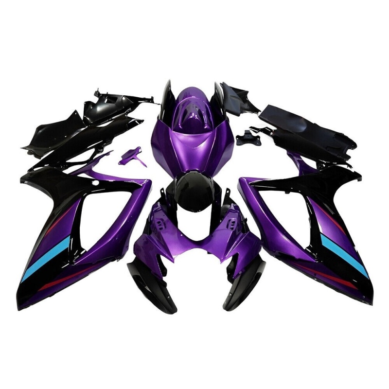 Motorbike Fairing Set for Suzuki GSXR600 750 K6 2006 2007, Lightweight ABS Body Kit, Carbon Fiber Look, Perfect Fit, Customizable Design