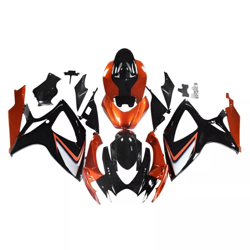 Fairing Kit for Suzuki GSXR600 750 2006 2007 K6, ABS Plastic Bodywork, Carbon Fiber Look, Perfect Fit, Customizable Design, High Durability