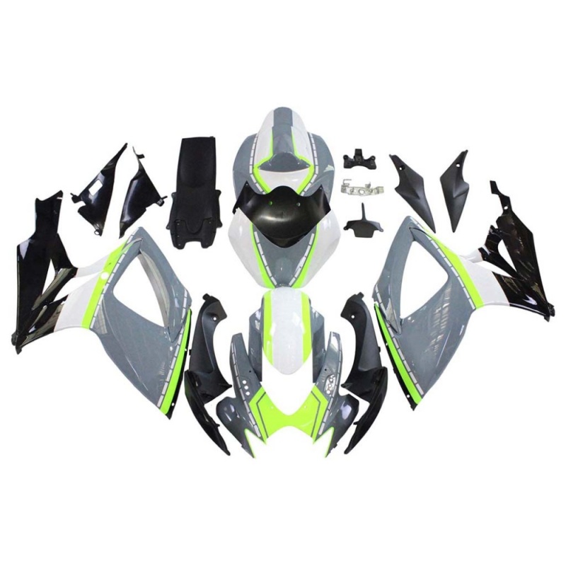 Fairing Kit for Suzuki GSXR600 750 2006 2007 K6, ABS Plastic Bodywork, Carbon Fiber Look, Perfect Fit, Customizable Design, High Durability
