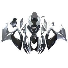 Fairing Set for Suzuki GSXR600 750 2006 2007 K6, Perfect Fit ABS Cowl Kit, Carbon Fiber Look, Lightweight Design, High Durability