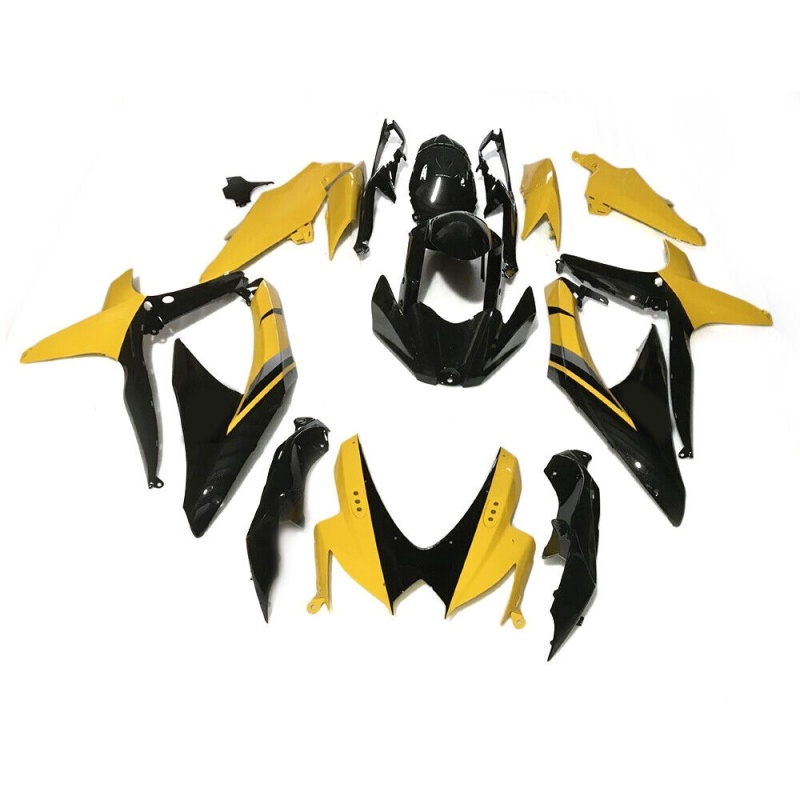 Fairing Set for Suzuki GSXR600/750 K8 2008-2010 - High Quality Aftermarket ABS Plastic with UV Protection & Scratch Resistant Finish